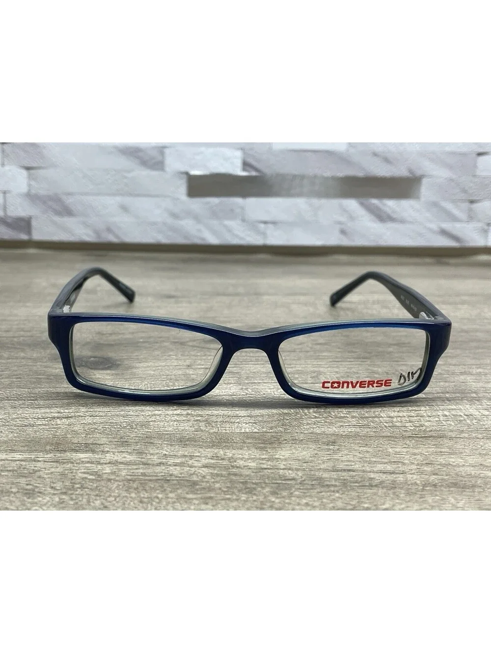 CONVERSE Bold Blue Kids Rectangle Full Rim Eyeglasses 46[]15-125 Frames Only